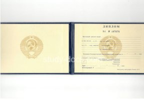 Диплом техникума ссср старого образца в Санкт-Петербурге